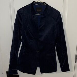 Banana Republic Midnight Velvet Blazer